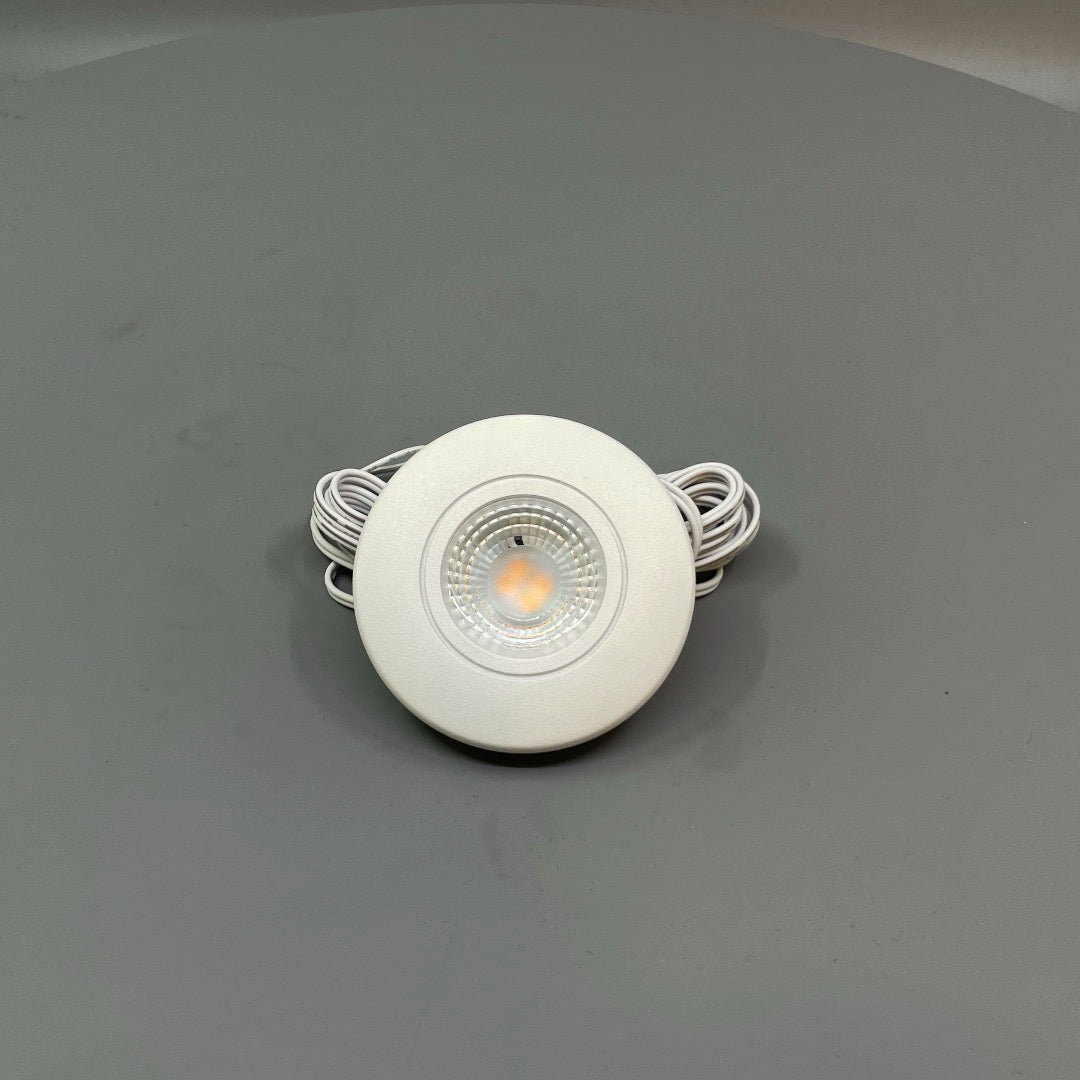 Daxtor Furniture DL 16 LED møbelspot 3W 2700K – mat hvid