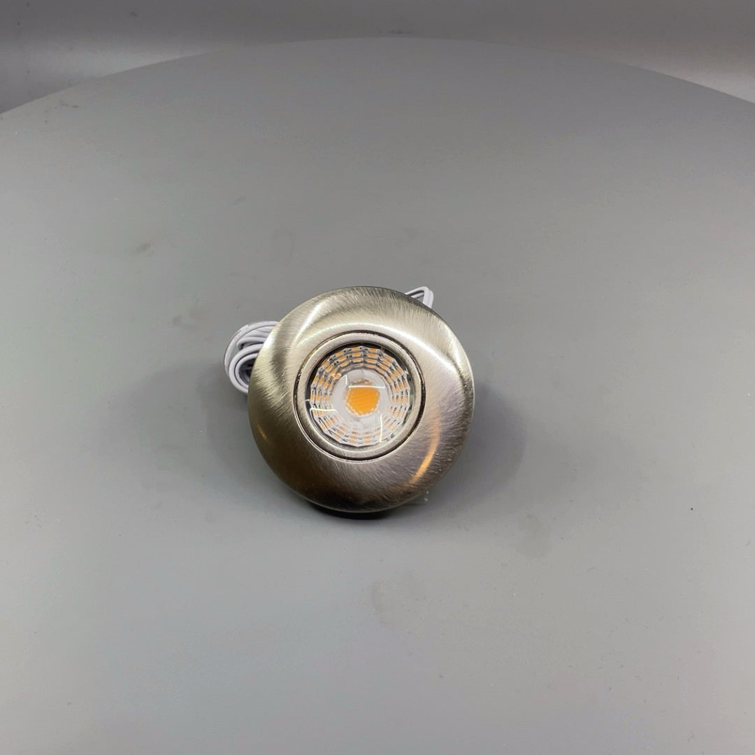 Daxtor Easy 2-Place 2 LED møbelspot 2700K - Satin nikkel