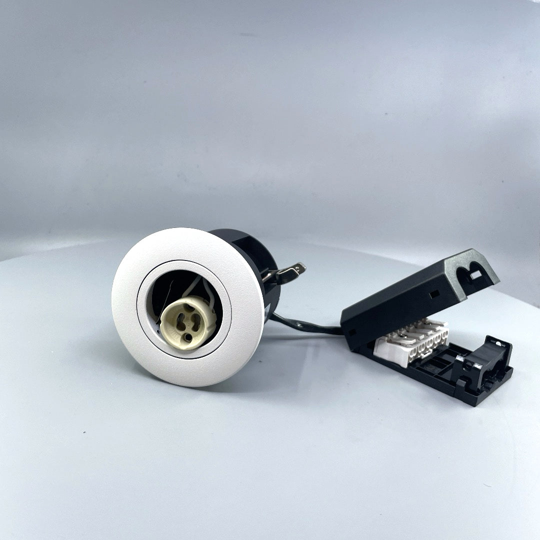 Easy 2-Install 66 GU10 indbygningsspot – hvid (360° frame 2)