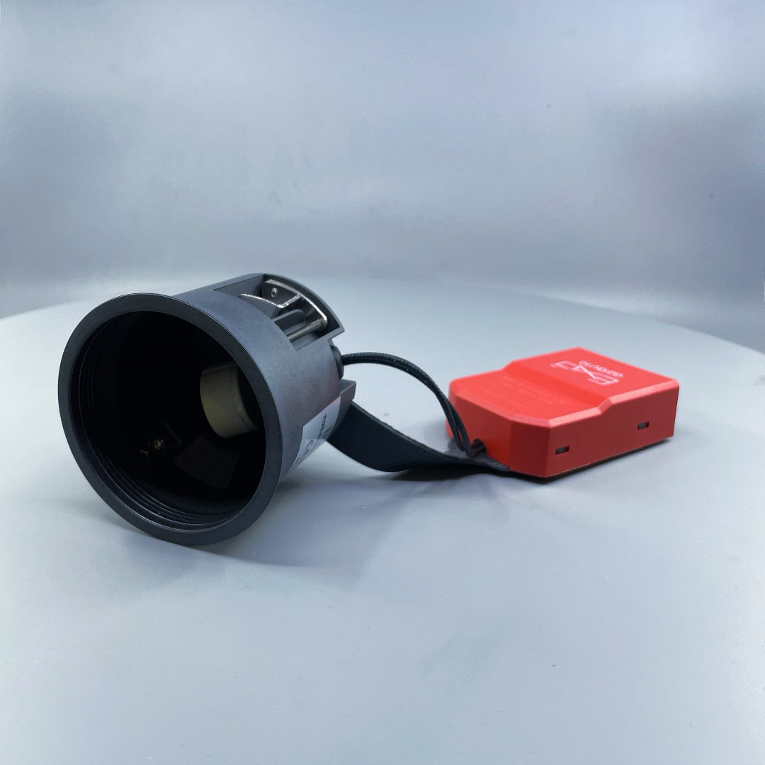 DAXTOR EXO 66 GU10 indbygningsspot uden front – ekskl. lyskilde (360° frame 2)