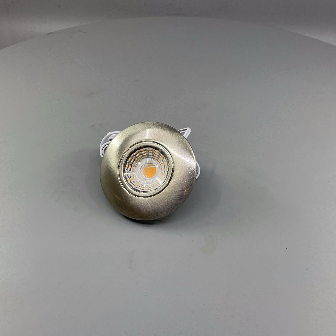 Daxtor Easy 2-Place 2 LED møbelspot 2700K - Satin nikkel (360° frame 2)