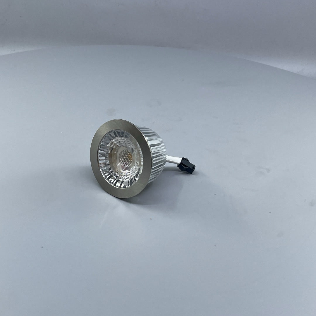 Daxtor 5W Bridgelux LED til Easy 2-Use – 3000K, satin nikkel (360° frame 2)