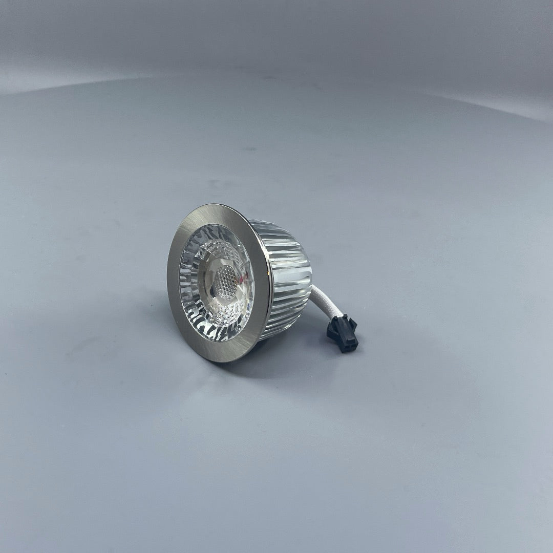 Daxtor 5W Bridgelux LED til Easy 2-Use – 2700K, satin nikkel (360° frame 2)