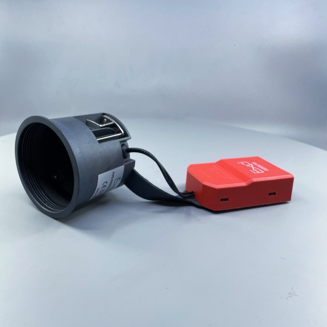DAXTOR EXO 66 GU10 indbygningsspot uden front – ekskl. lyskilde (360° frame 3)