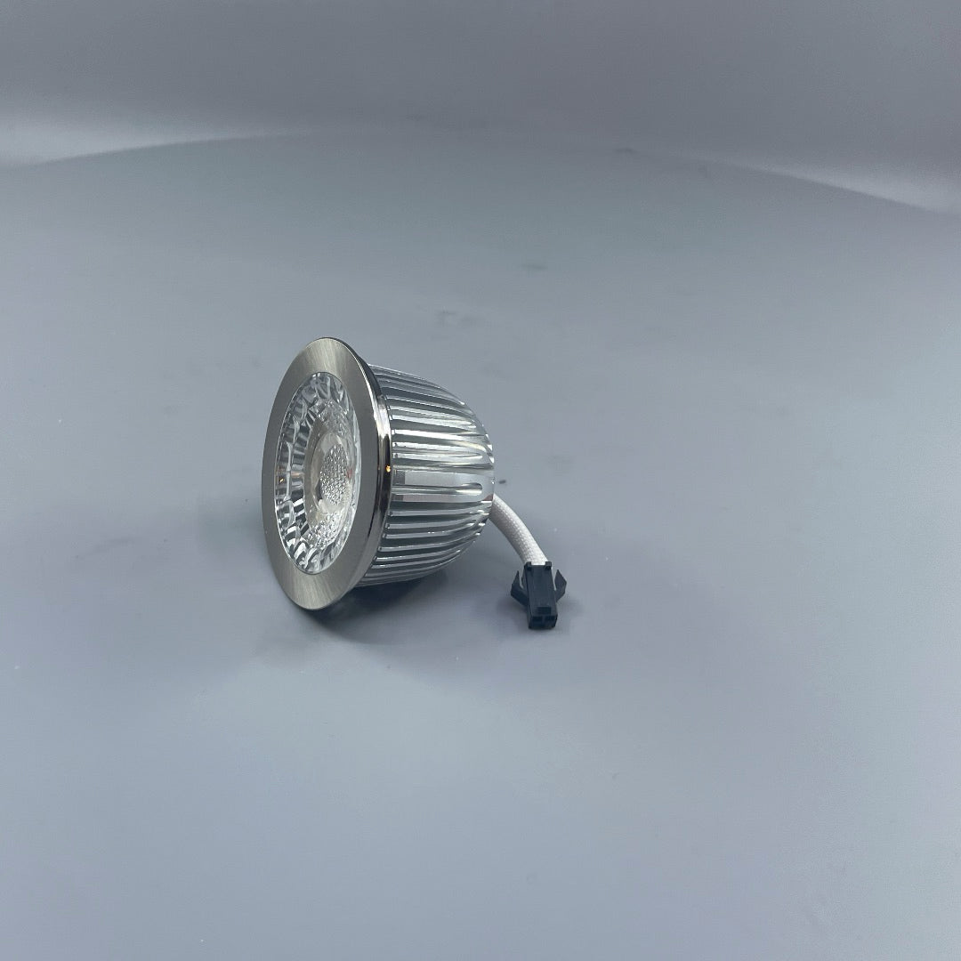 Daxtor 5W Bridgelux LED til Easy 2-Use – 2700K, satin nikkel (360° frame 3)