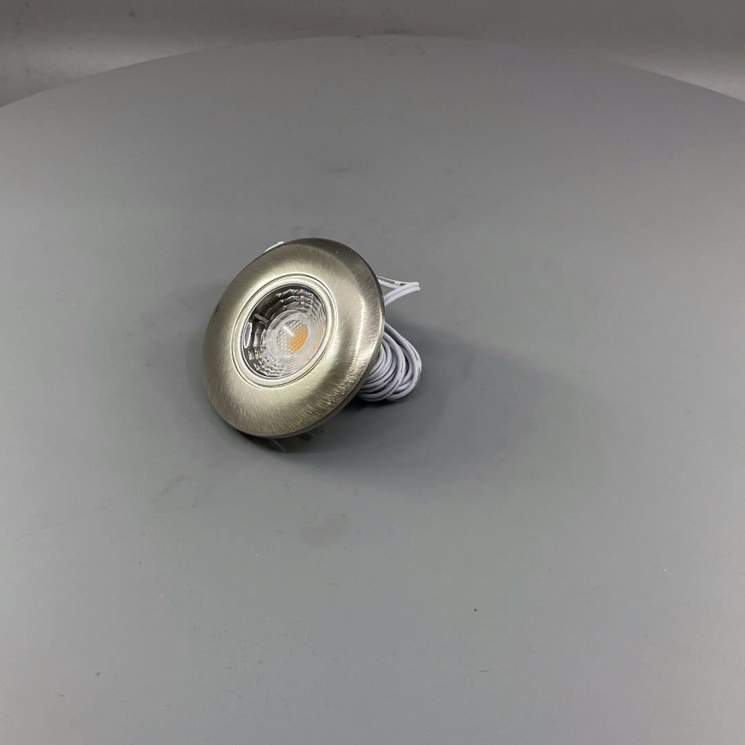 Daxtor Easy 2-Place 2 LED møbelspot 2700K - Satin nikkel (360° frame 4)