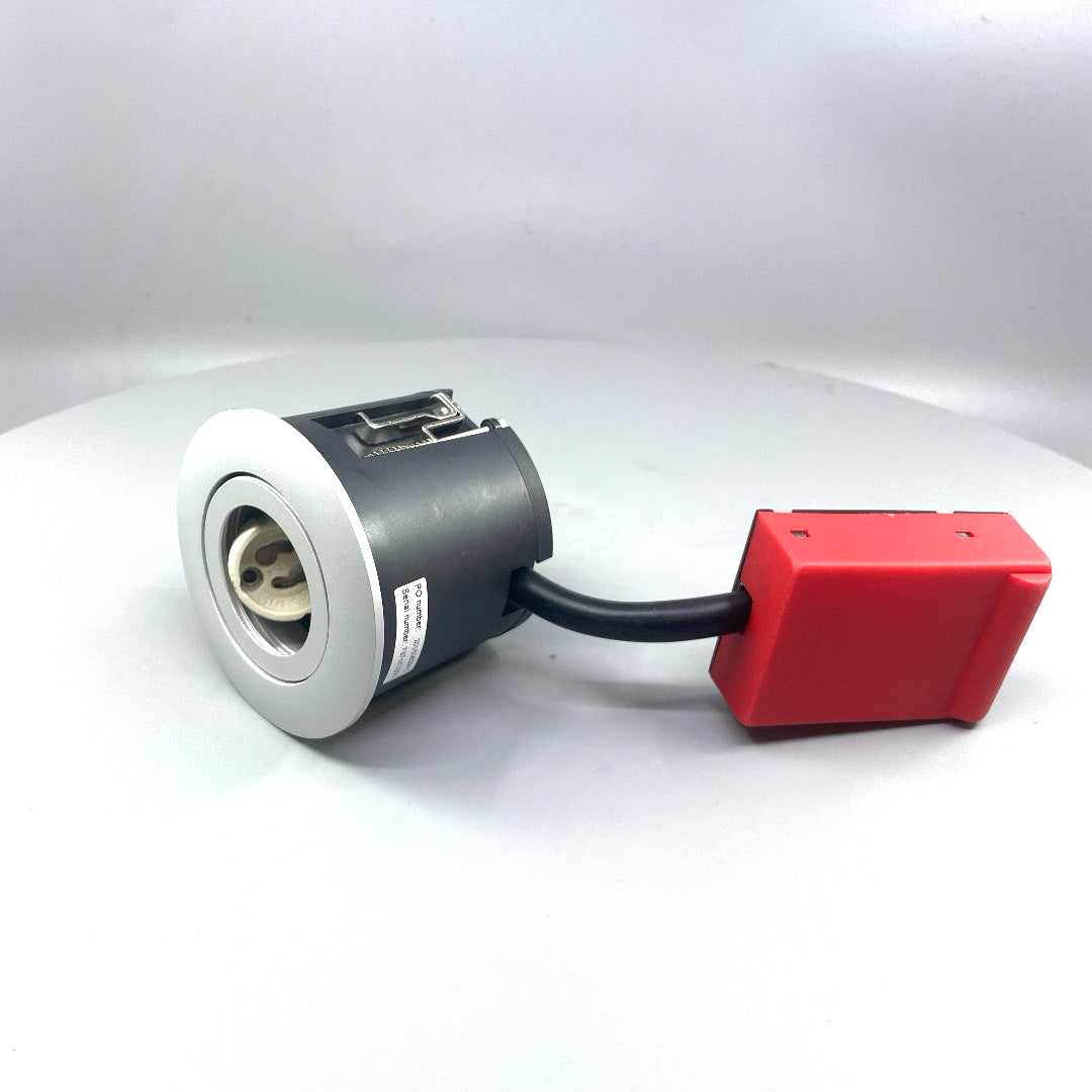 Daxtor Easy 2-Change GU10 downlight Ø87 mm – aluminium (360° frame 4)