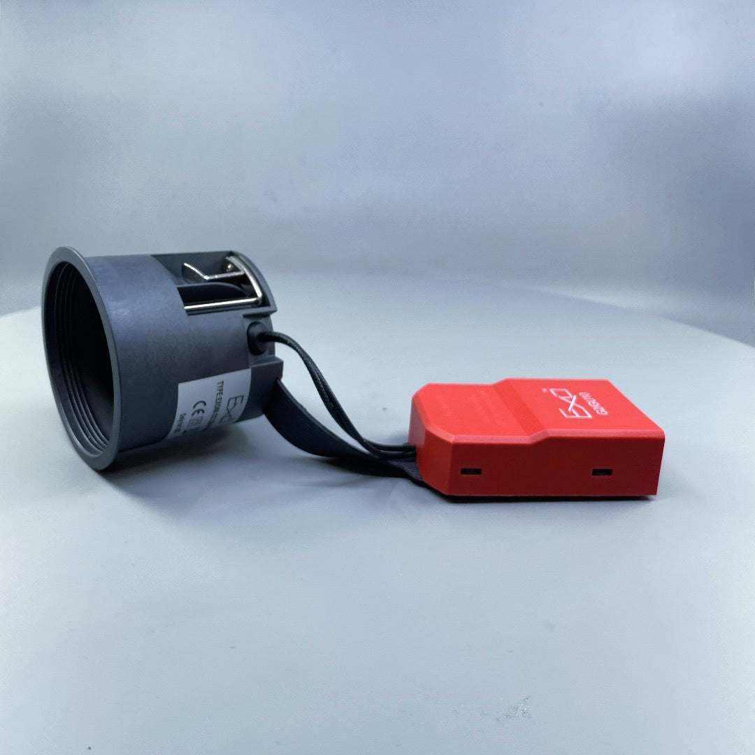 DAXTOR EXO 66 GU10 indbygningsspot uden front – ekskl. lyskilde (360° frame 4)
