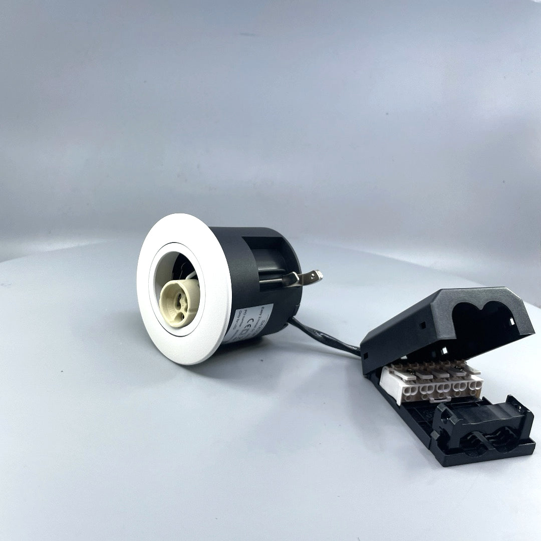 Daxtor Easy 2-Install 66 G1 GU10 indbygningsspot – hvid, 10 stk. (360° frame 4)