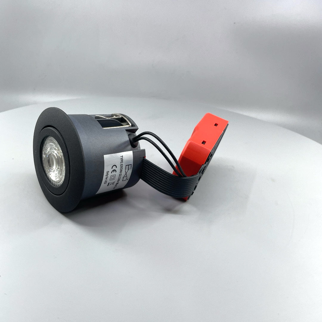 EXO 66 G2 Medium Profile GU10 SA-M-BL Ø88. IP21 (360° frame 4)