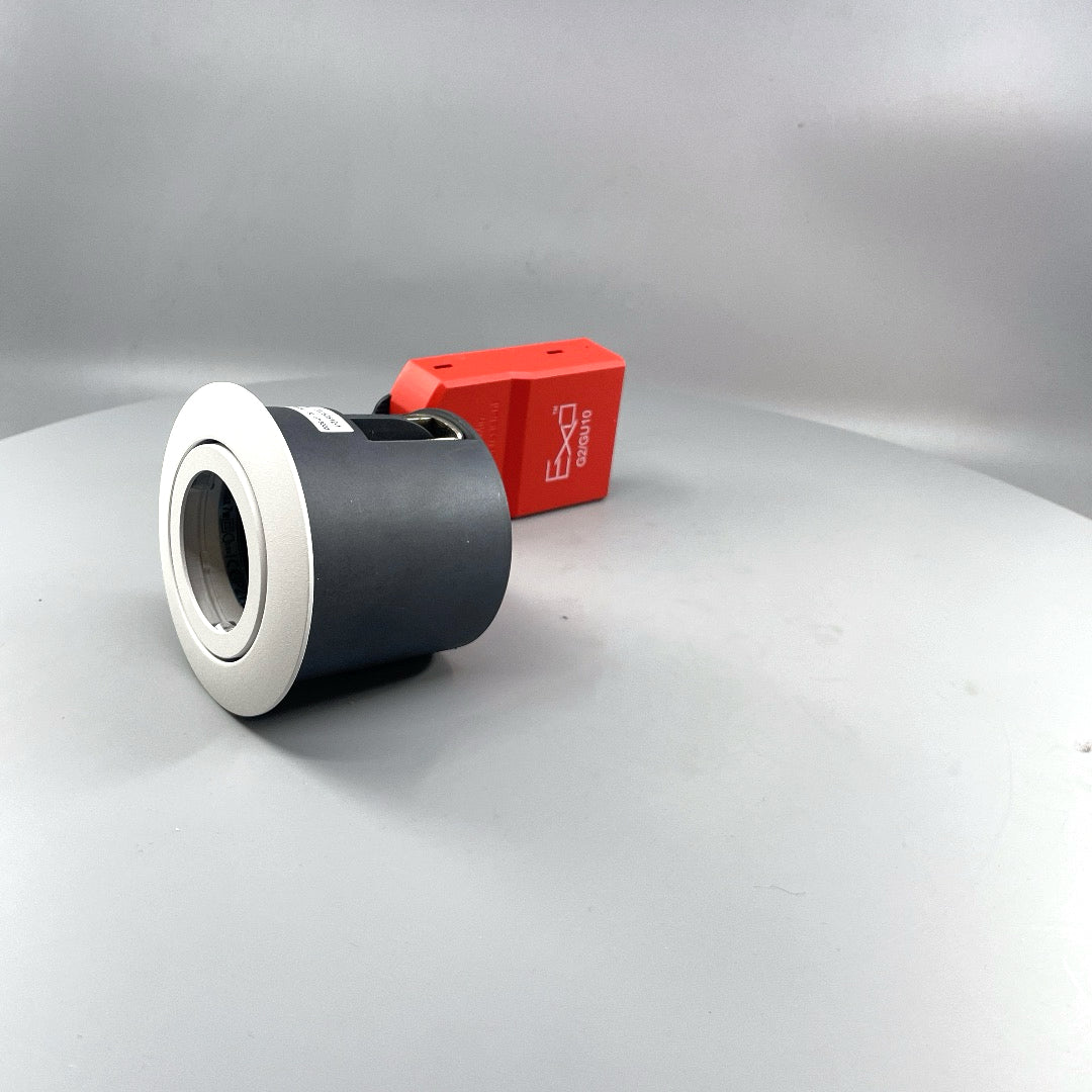 DAXTOR EXO 66 GU10 indbygningsspot uden front – ekskl. lyskilde (360° frame 5)