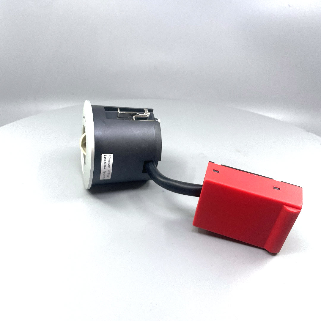 Daxtor Easy 2-Change GU10 downlight Ø87 mm – aluminium (360° frame 21)