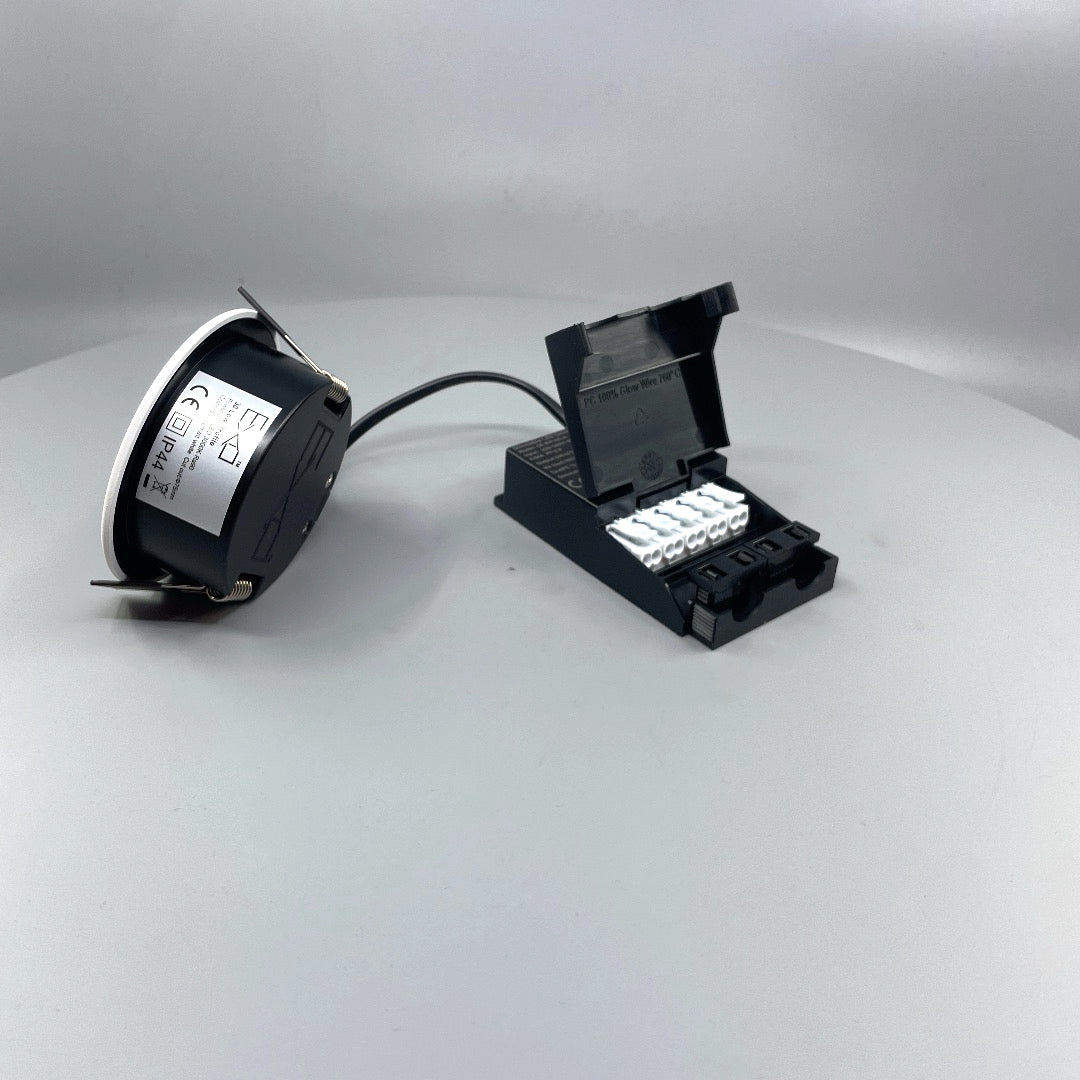 Daxtor EXO 30 Low Profile LED downlight 6W 3000K – mat hvid (360° frame 8)