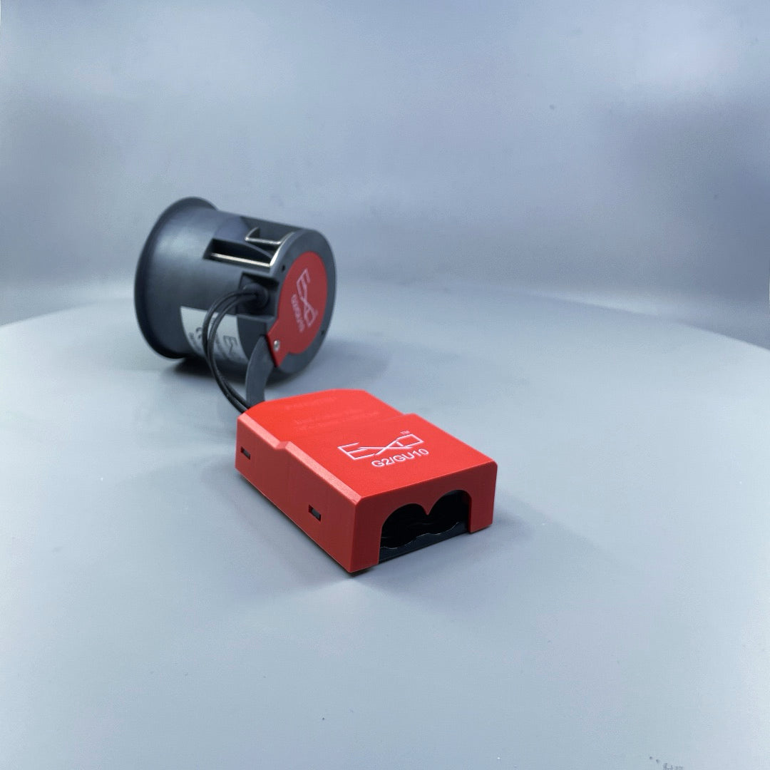 DAXTOR EXO 66 GU10 indbygningsspot uden front – ekskl. lyskilde (360° frame 8)