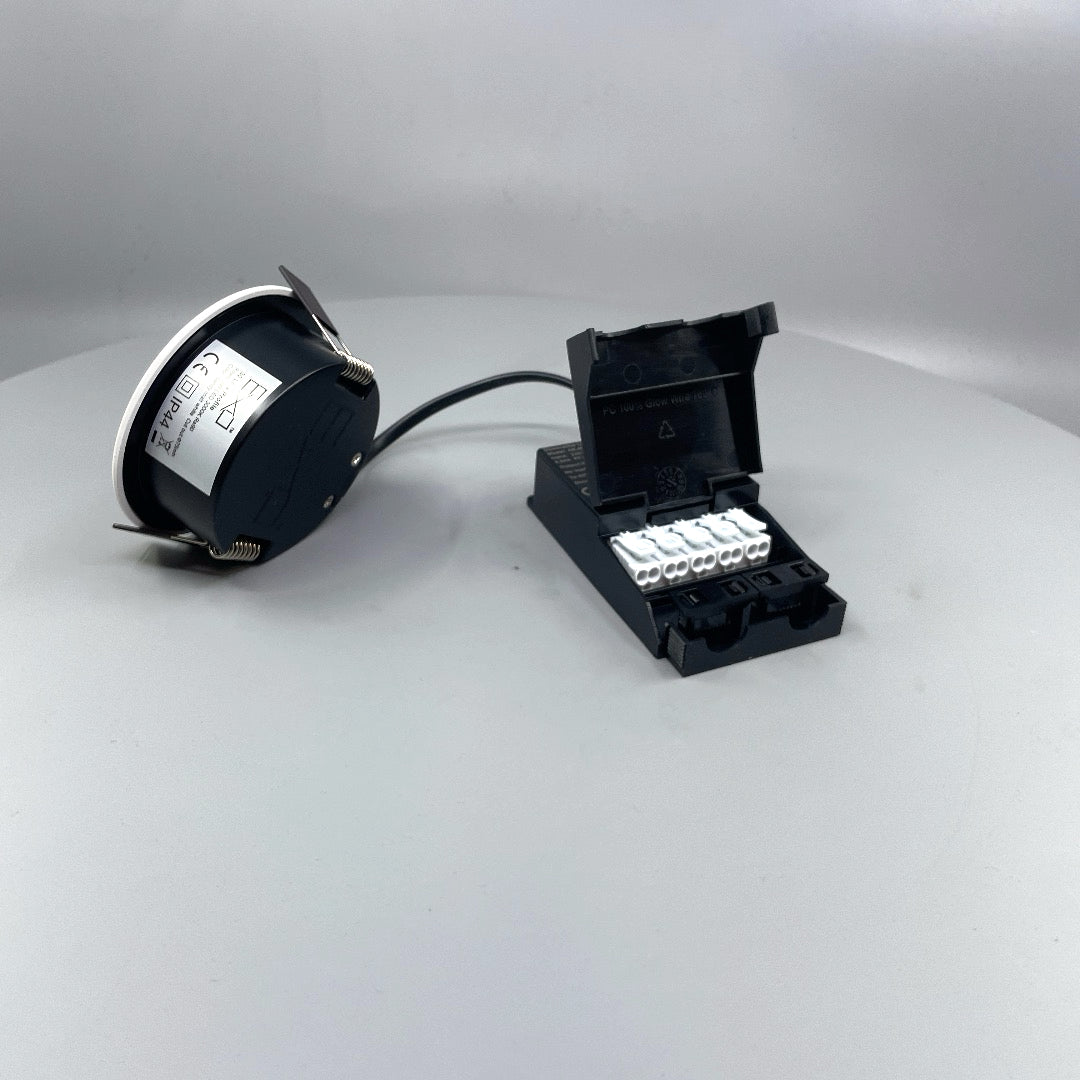 Daxtor EXO 30 Low Profile LED downlight 6W 3000K – mat hvid (360° frame 9)