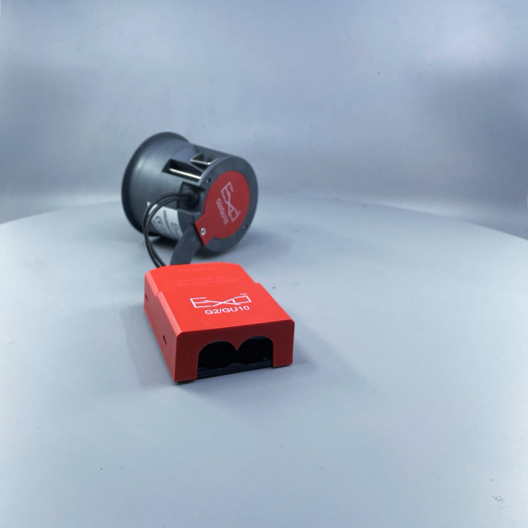 DAXTOR EXO 66 GU10 indbygningsspot uden front – ekskl. lyskilde (360° frame 9)