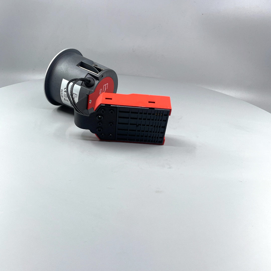 EXO 66 Udendørs indbygningsspot rund børstet aluminum (360° frame 9)