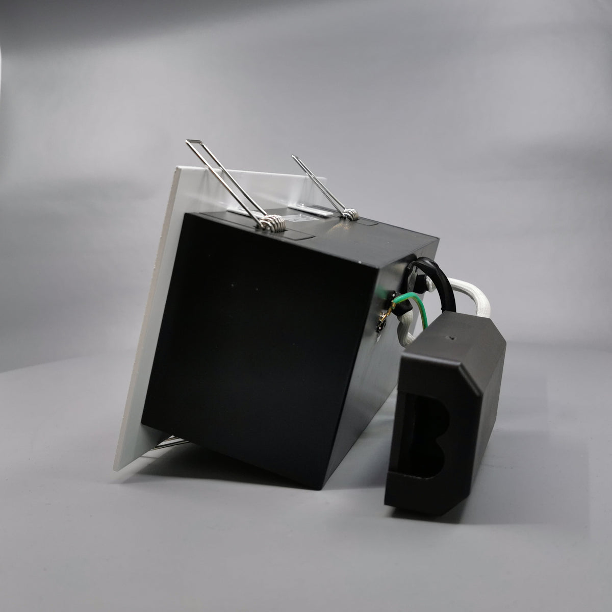 Downlight Dobbelt 230V 20W GU10 - Mat hvid (360° frame 8)