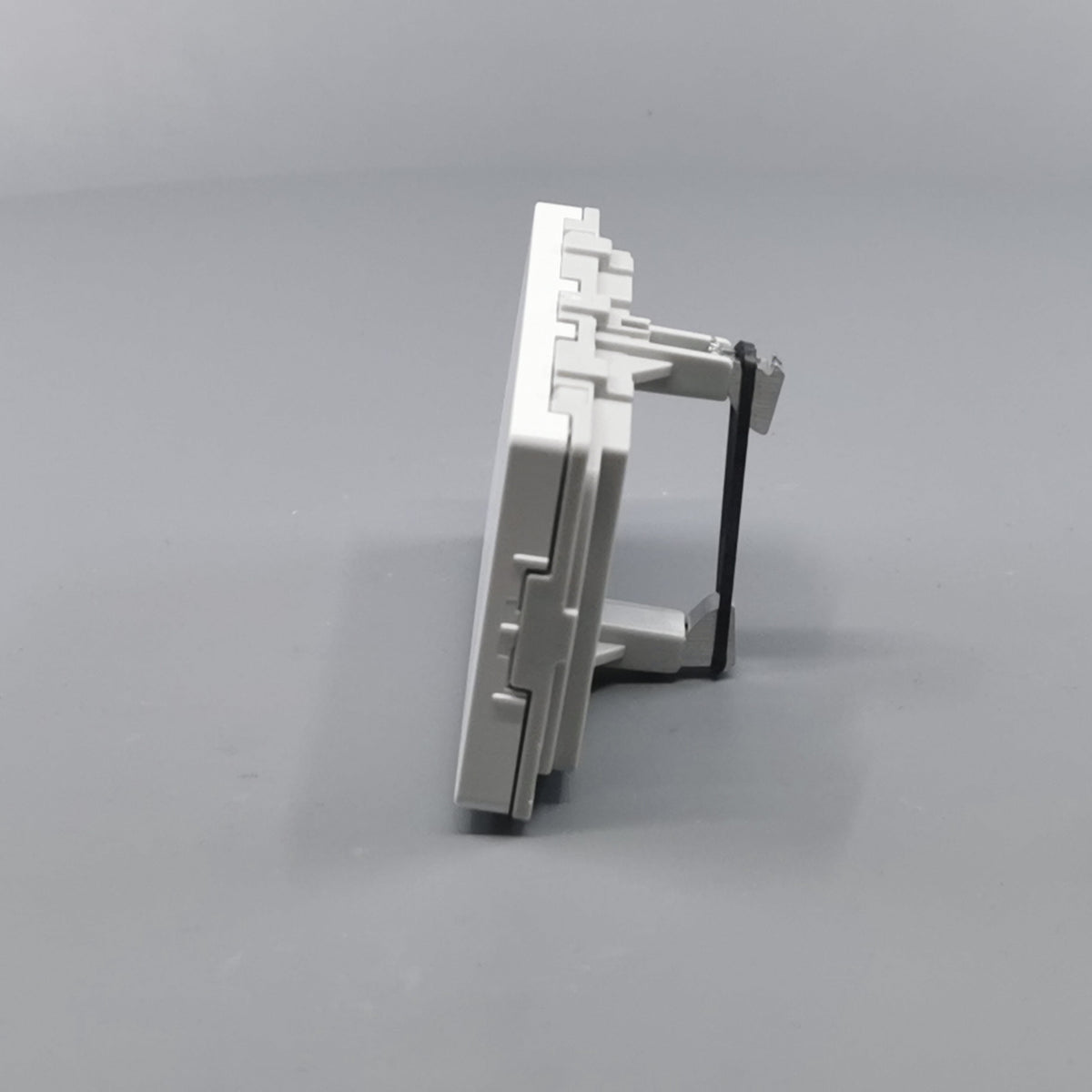 Fuga blænddæksel 2 modul vandret - hvid (360° frame 7)