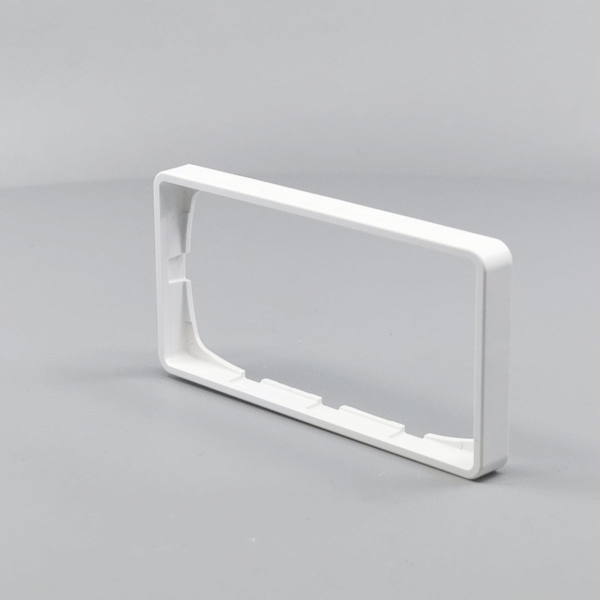 LK Fuga ramme Baseline 50 2m vandret - hvid (360° frame 4)