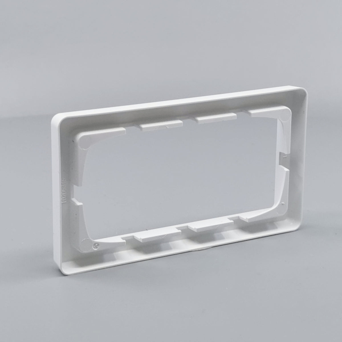 LK Fuga ramme Baseline 63 2m vandret - hvid (360° frame 11)
