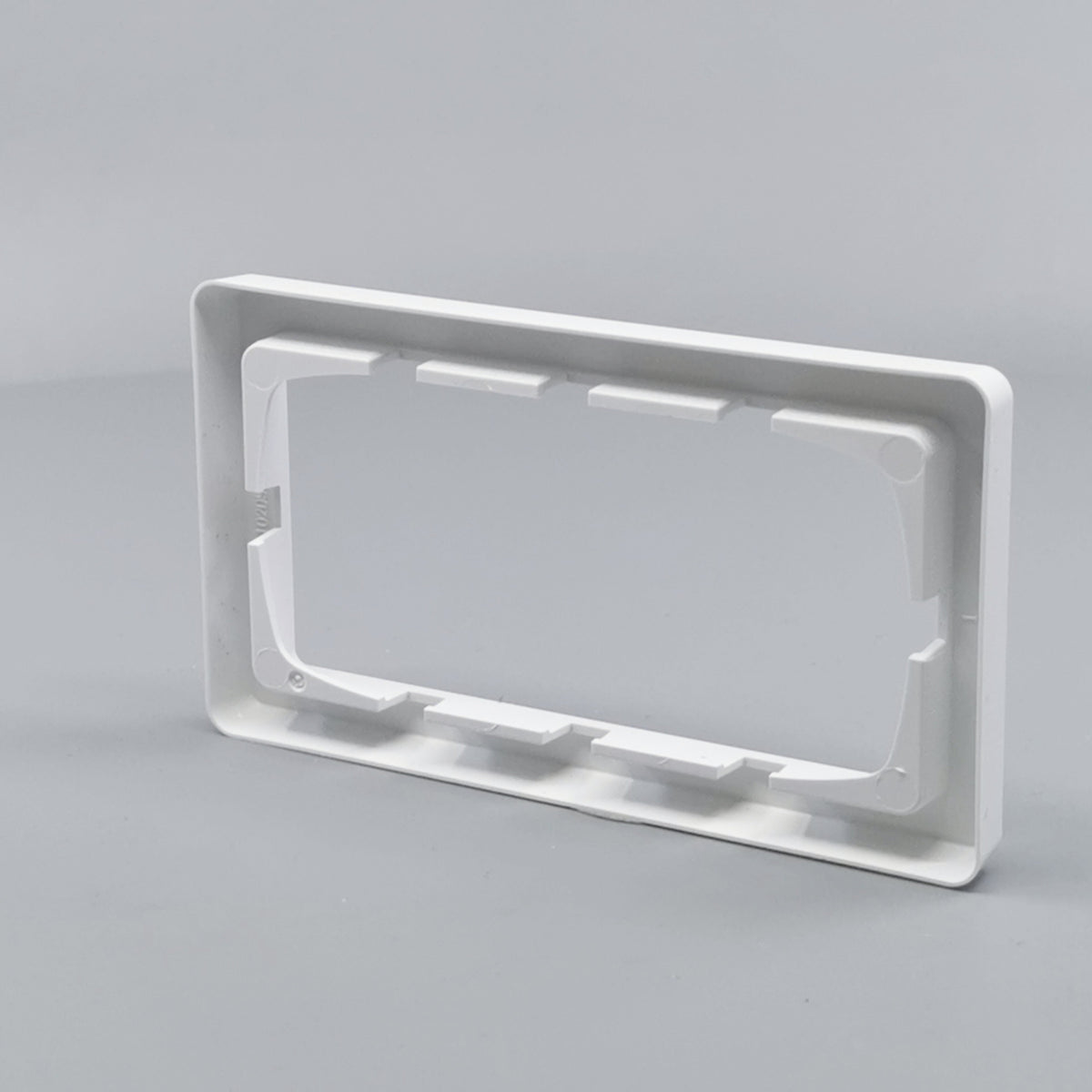 LK Fuga ramme Baseline 63 2m vandret - hvid (360° frame 15)