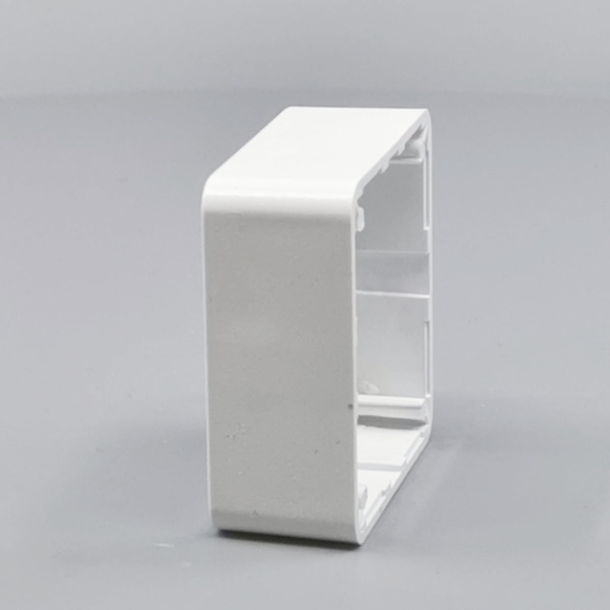LK Fuga ramme Baseline 50 1m 21mm høj - hvid (360° frame 8)