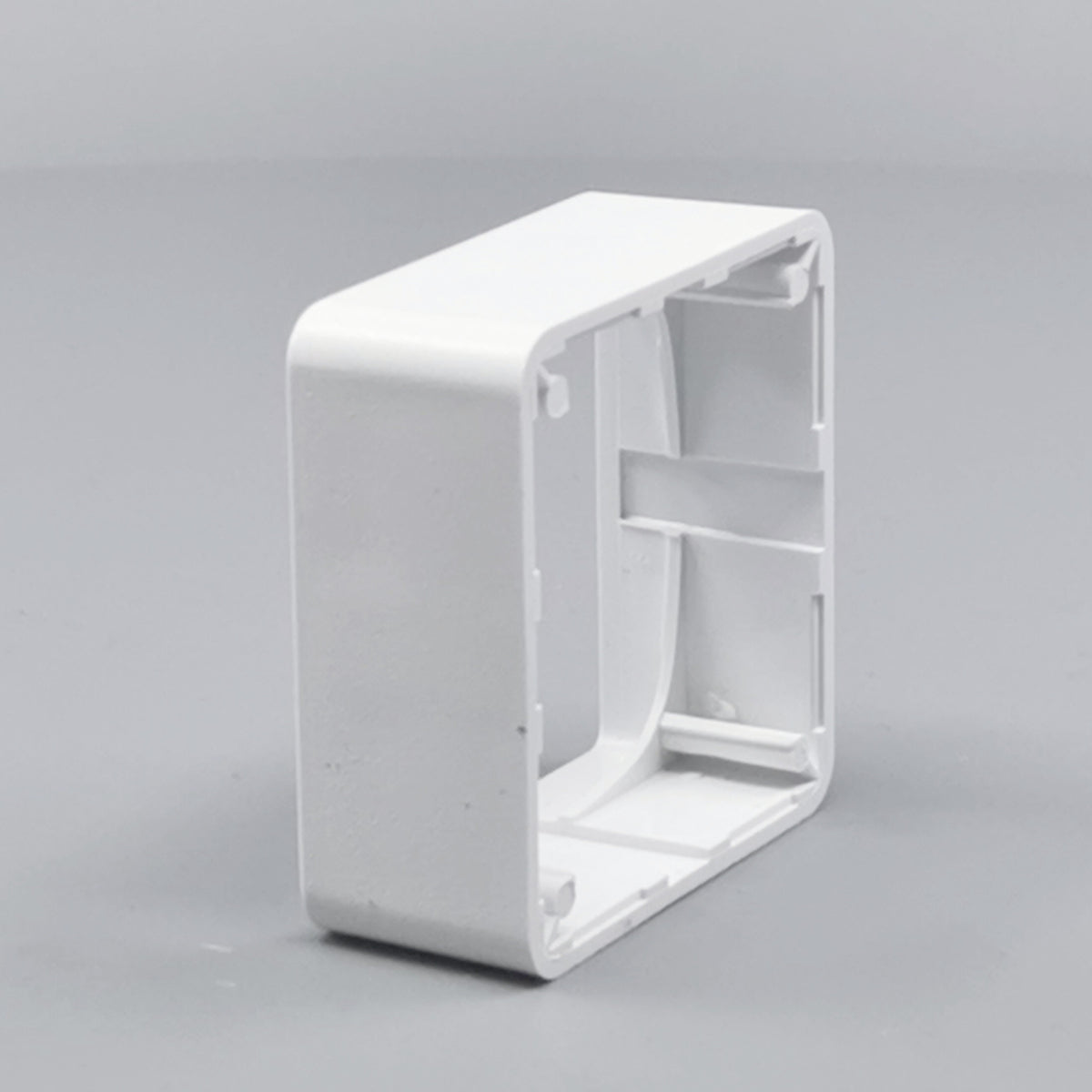 LK Fuga ramme Baseline 50 1m 21mm høj - hvid (360° frame 9)