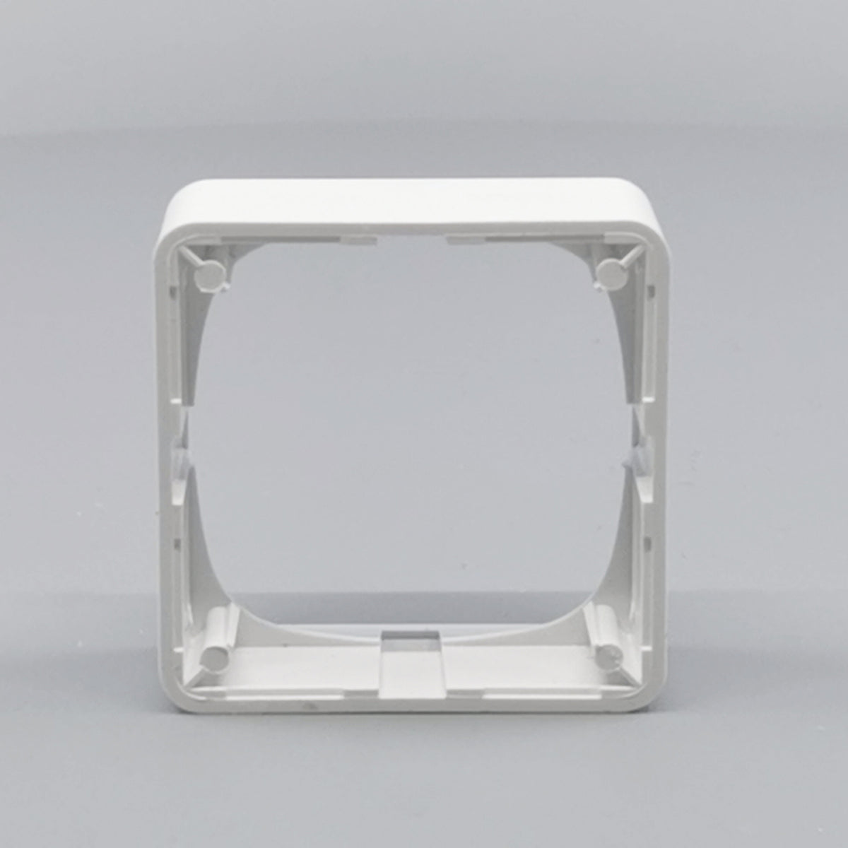 LK Fuga ramme Baseline 50 1m 21mm høj - hvid (360° frame 13)