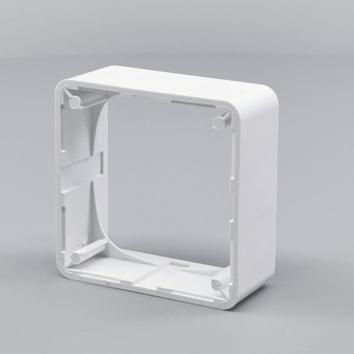 LK Fuga ramme Baseline 50 1m 21mm høj - hvid (360° frame 15)