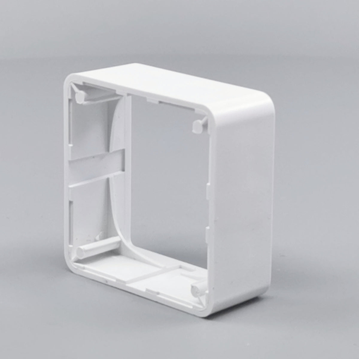 LK Fuga ramme Baseline 50 1m 21mm høj - hvid (360° frame 16)