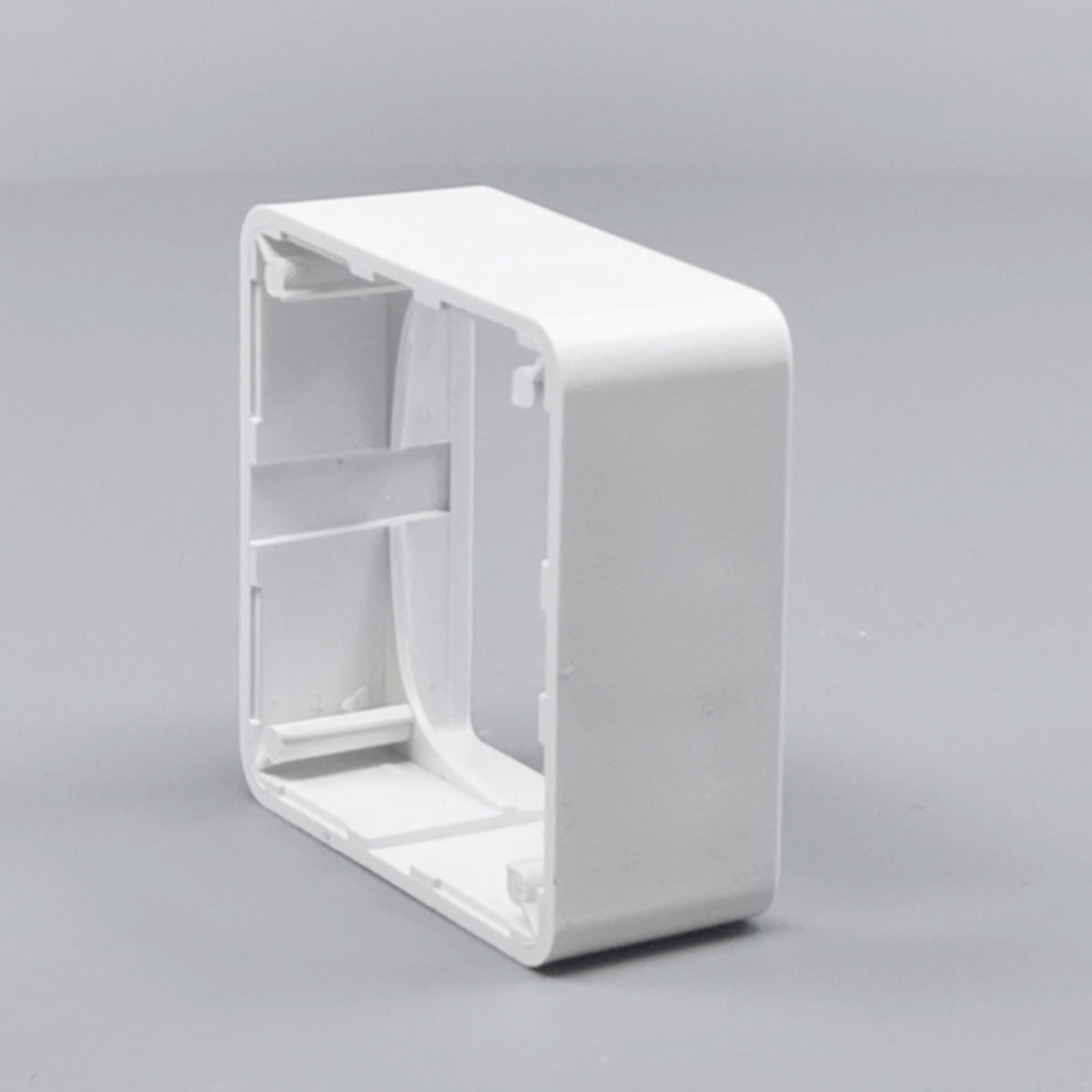 LK Fuga ramme Baseline 50 1m 21mm høj - hvid (360° frame 17)