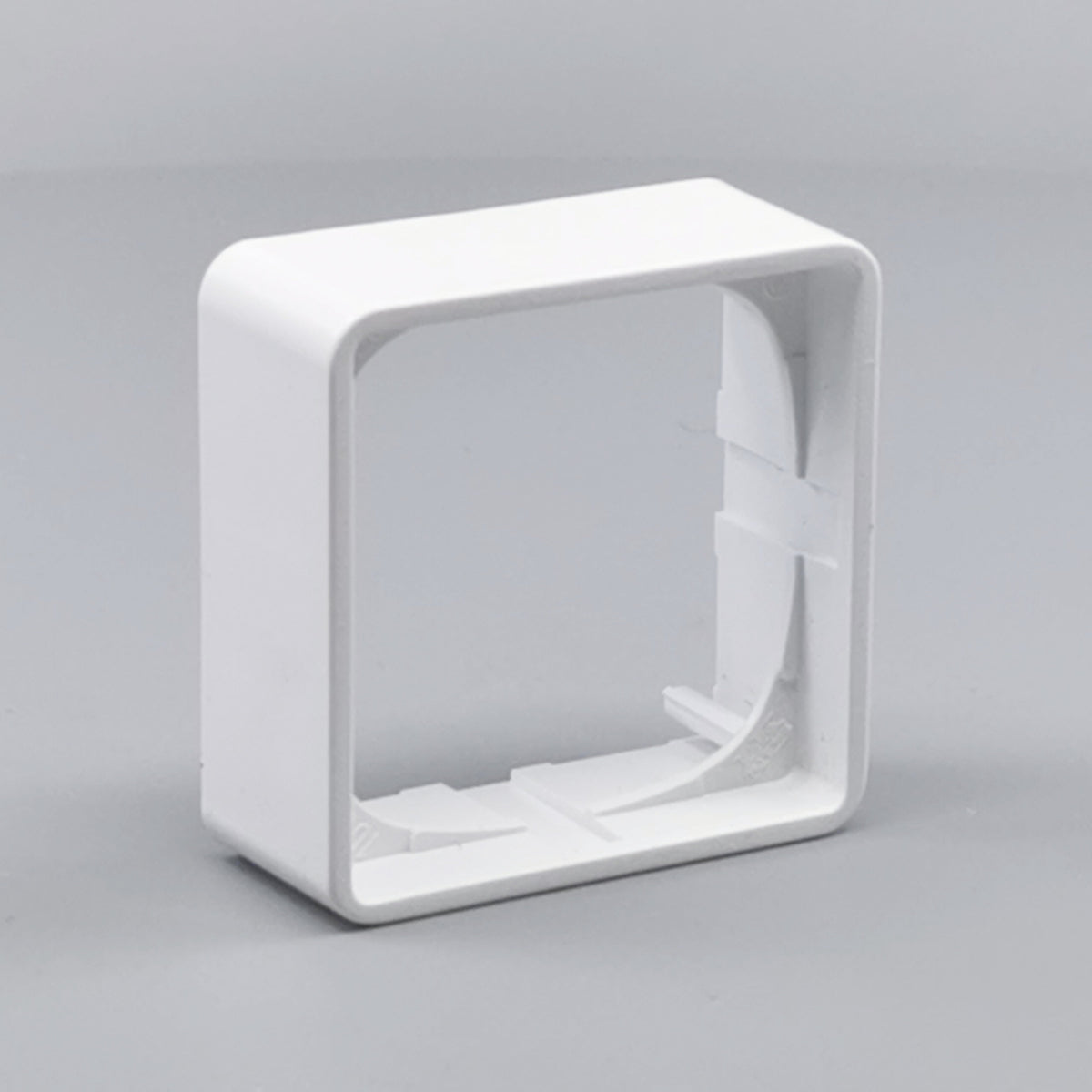LK Fuga ramme Baseline 50 1m 21mm høj - hvid (360° frame 23)