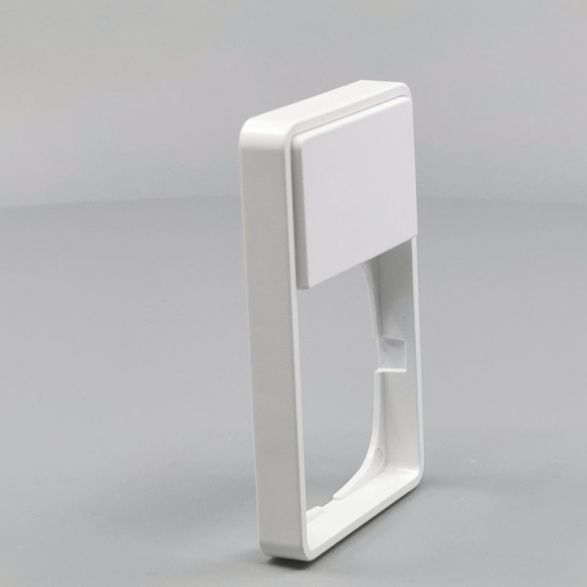 LK Fuga ramme Baseline 50 1½m m. tekstfelt - hvid (360° frame 21)