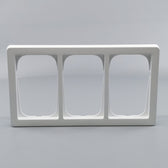 LK Fuga ramme Baseline 63 3x1½m - hvid