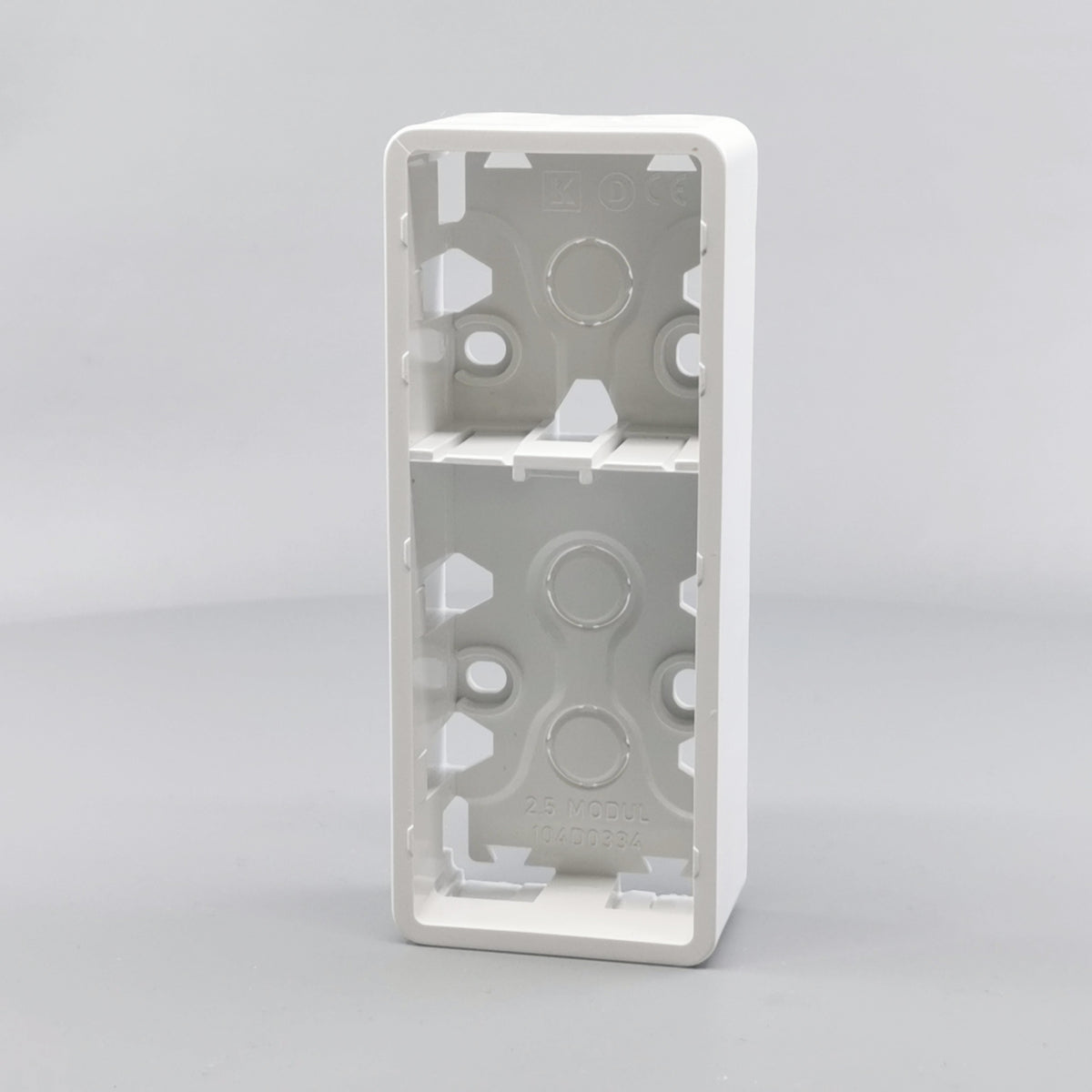 LK Fuga underlag 2½ modul - hvid (360° frame 2)
