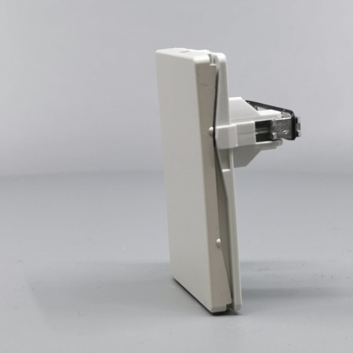Fuga 1½ modul blænddæksel lysegrå (360° frame 6)