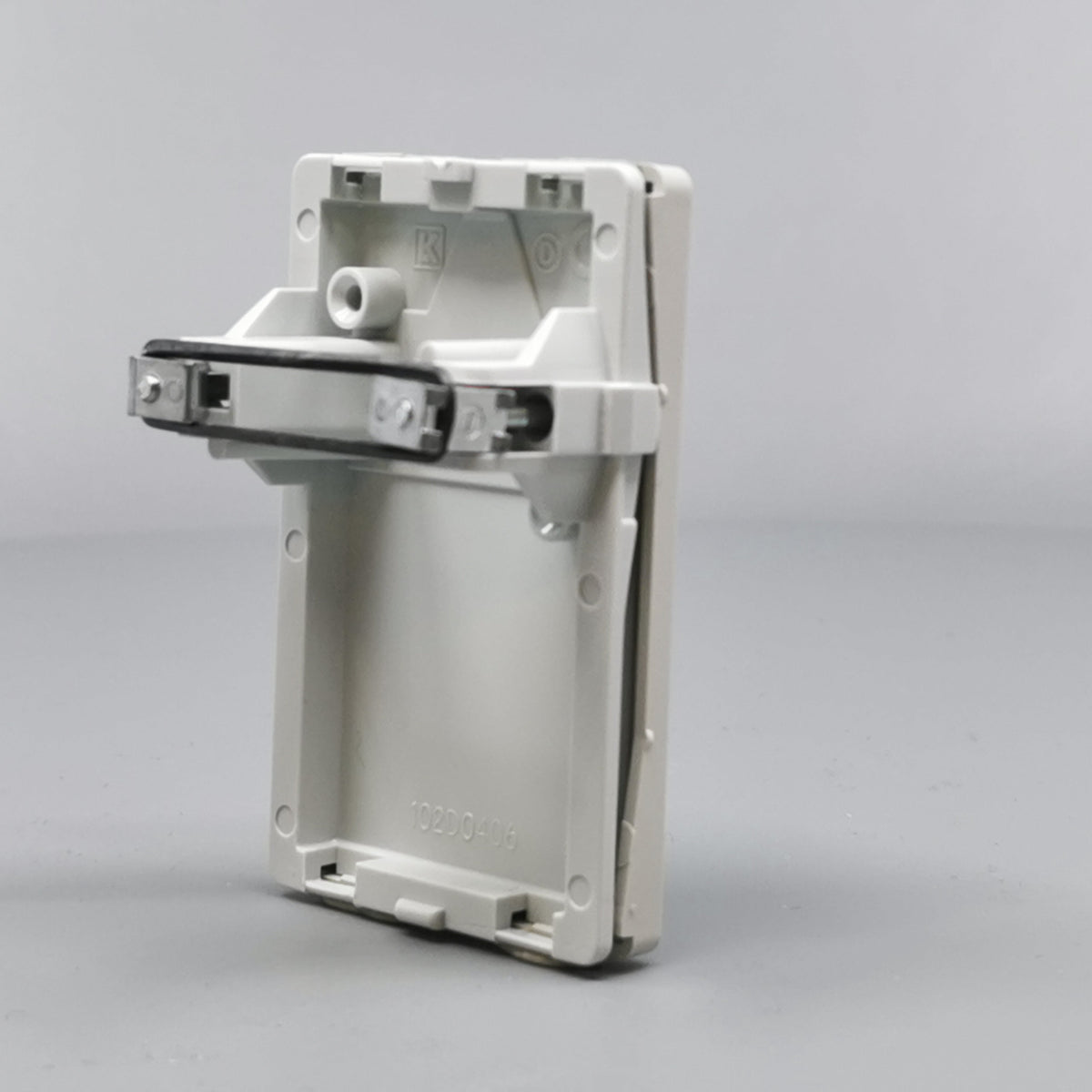 Fuga 1½ modul blænddæksel lysegrå (360° frame 16)