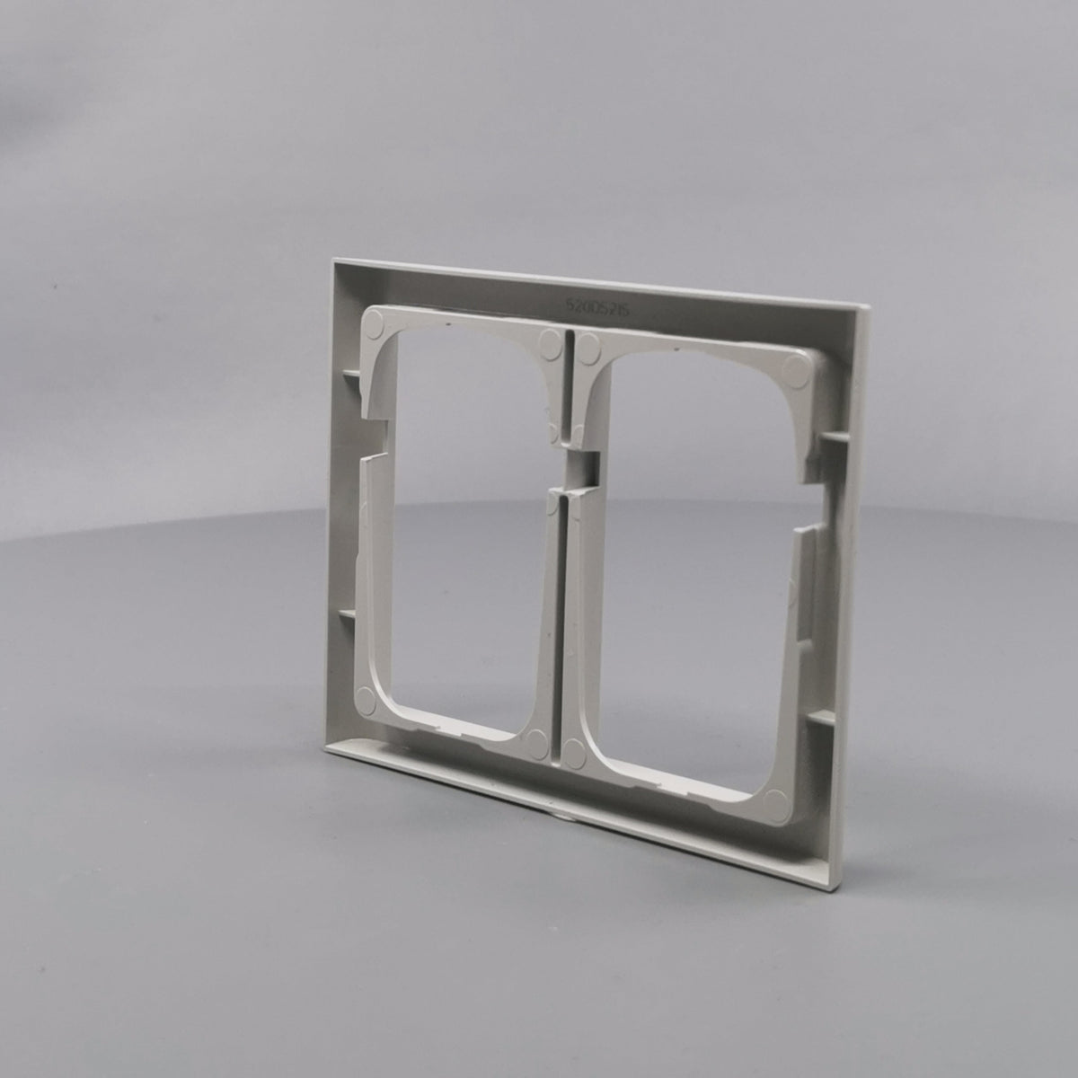 LK Fuga ramme Softline 63 2x1½m - lysegrå (360° frame 16)