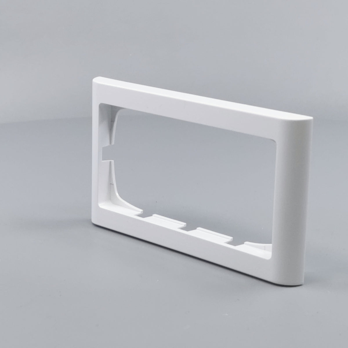 LK Fuga ramme Softline 63 2m vandret - hvid (360° frame 4)