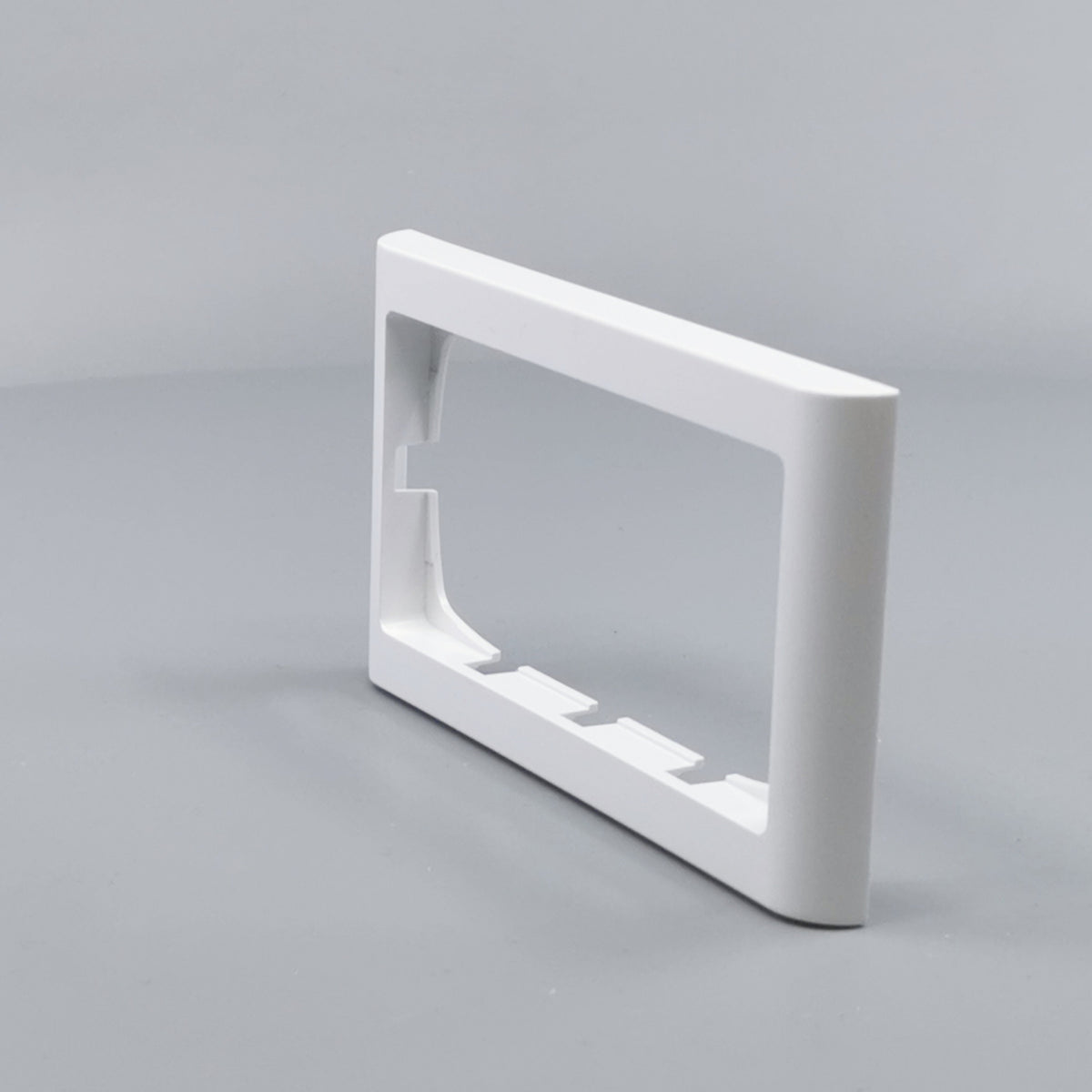 LK Fuga ramme Softline 63 2m vandret - hvid (360° frame 5)