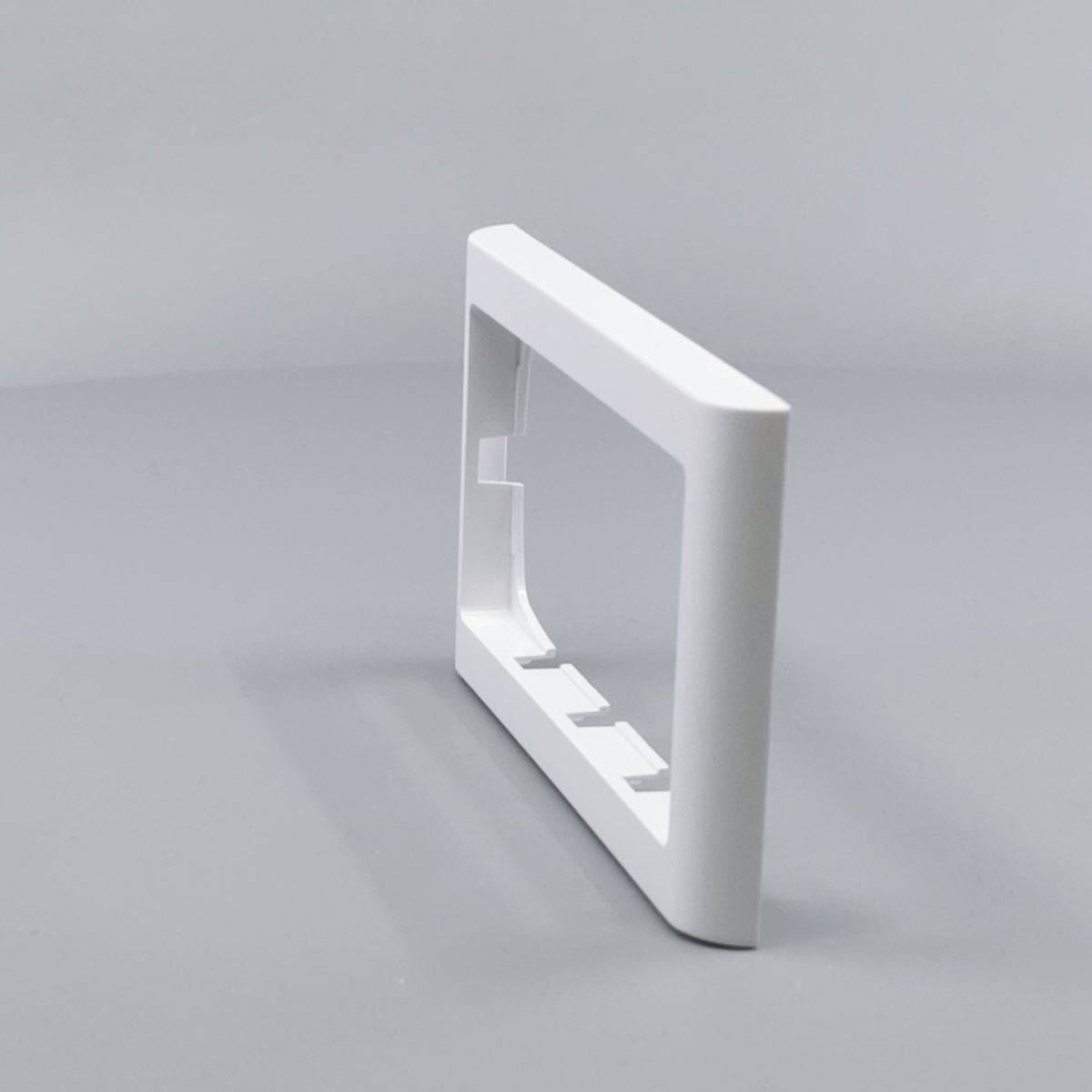LK Fuga ramme Softline 63 2m vandret - hvid (360° frame 6)