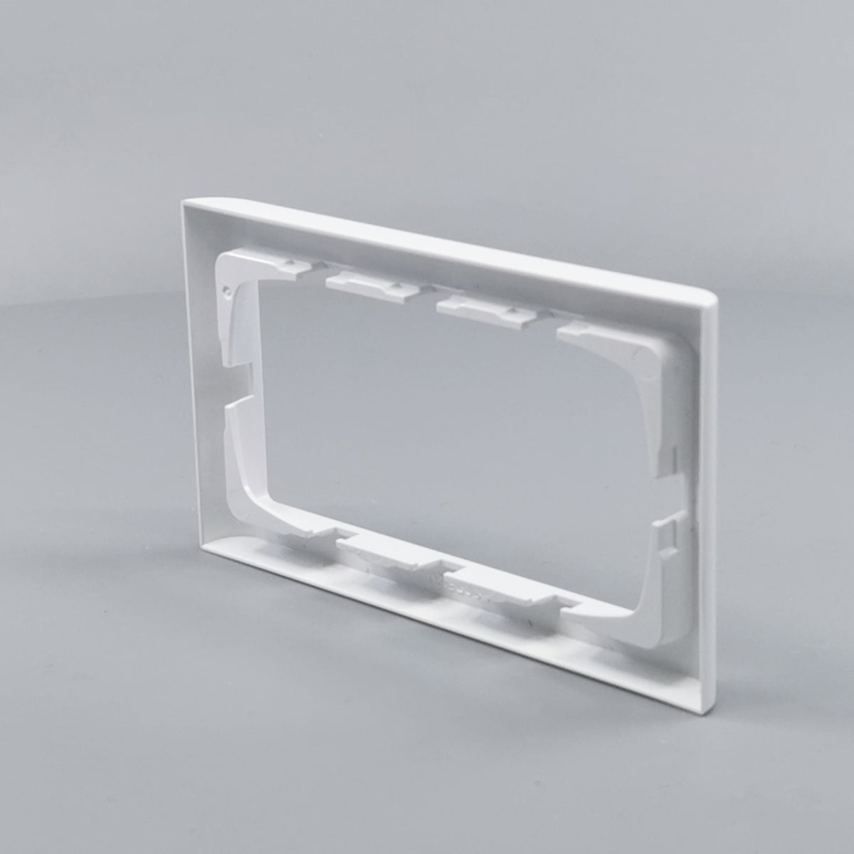 LK Fuga ramme Softline 63 2m vandret - hvid (360° frame 16)