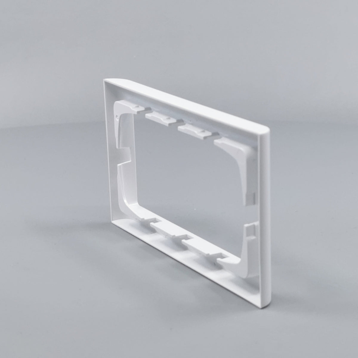 LK Fuga ramme Softline 63 2m vandret - hvid (360° frame 17)