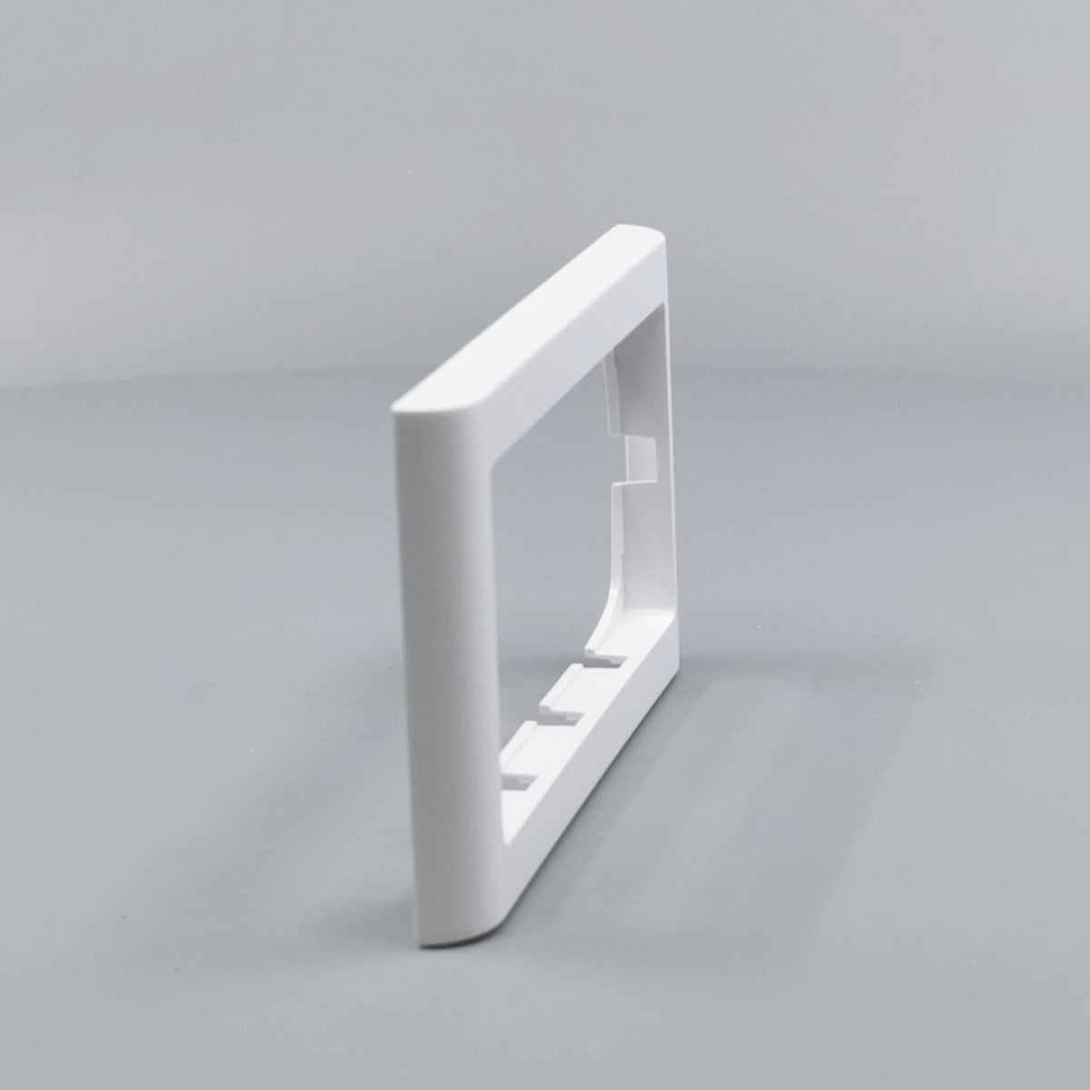 LK Fuga ramme Softline 63 2m vandret - hvid (360° frame 20)