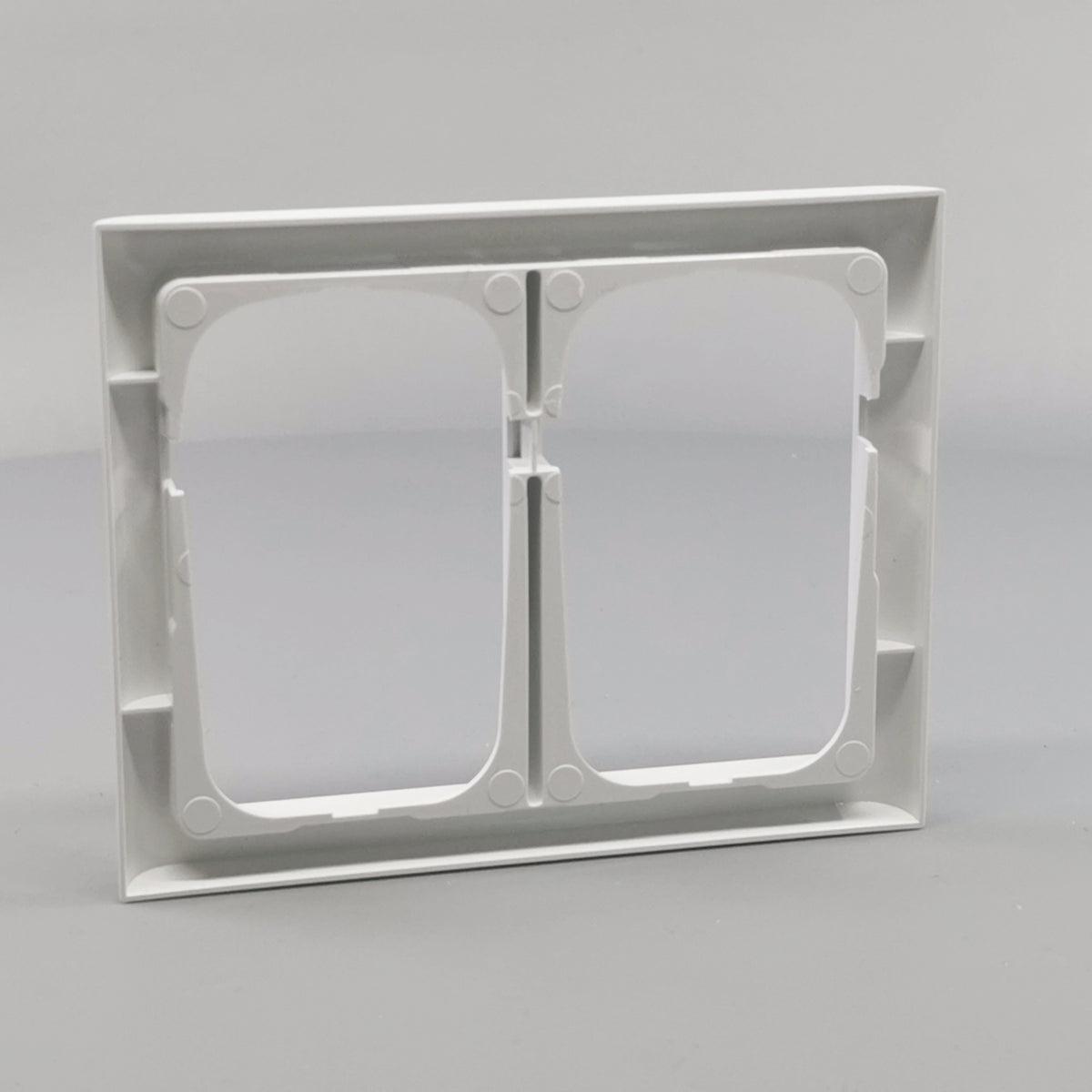 LK Fuga ramme Softline 63 2x1½m - hvid (360° frame 12)