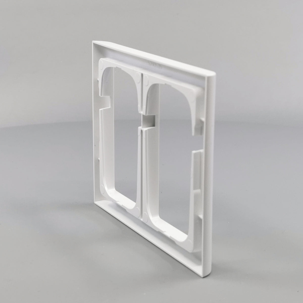 LK Fuga ramme Softline 63 2x1½m - hvid (360° frame 17)
