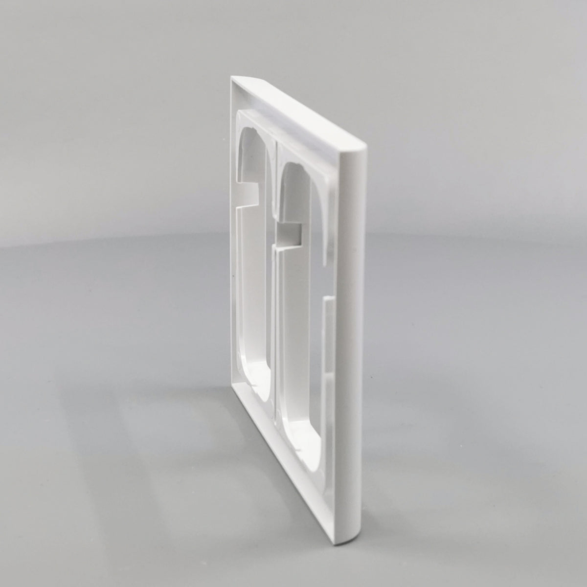 LK Fuga ramme Softline 63 2x1½m - hvid (360° frame 18)