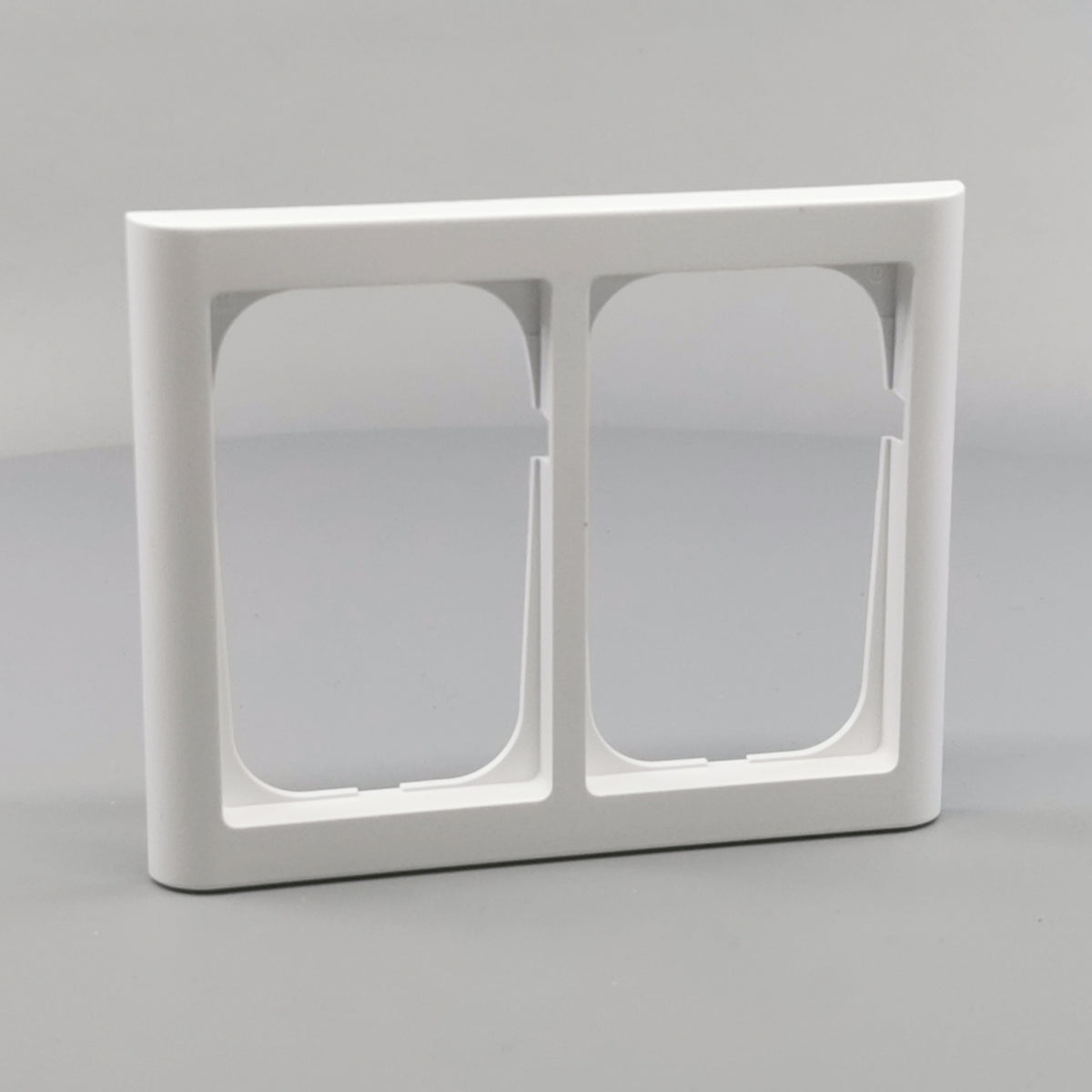 LK Fuga ramme Softline 63 2x1½m - hvid (360° frame 24)