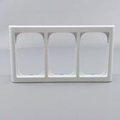 LK Fuga ramme Softline 63 3x1½m - hvid